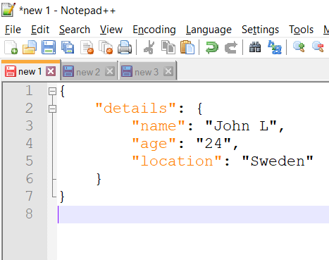 Prettify JSON in Notepad++